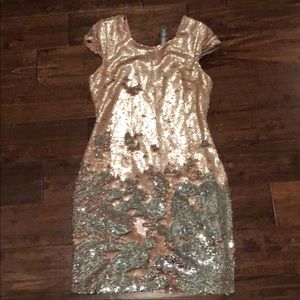 Gianni Bini Mermaid Sequence Dress NWT!
